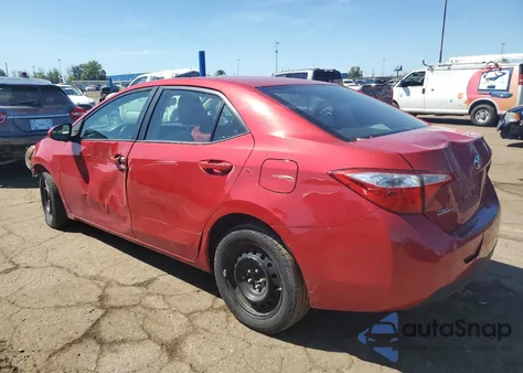 2015 Toyota Corolla L from USA, damaged, VIN 2T1BURHE2FC269536
